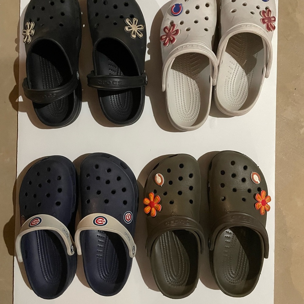 CROCS, Chicago Cubs navy, Brown, White, Black